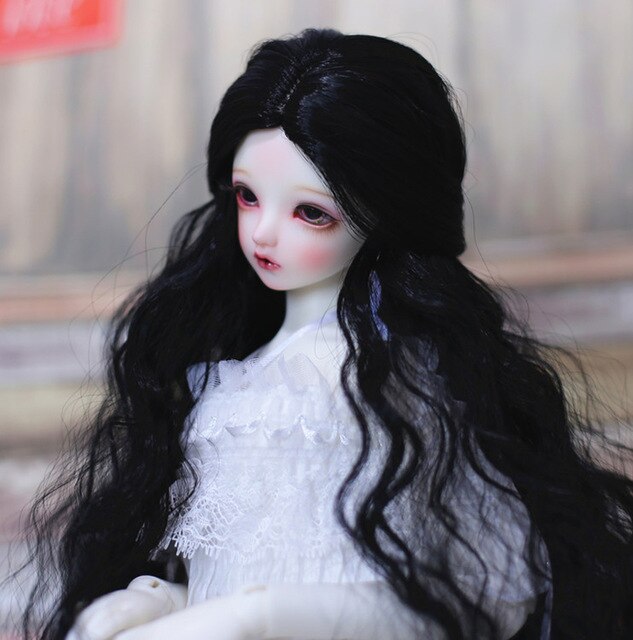 Bjd SD Doll Wig 1/3 1/4 1/6 1/8,  Long Wavy For BJD
