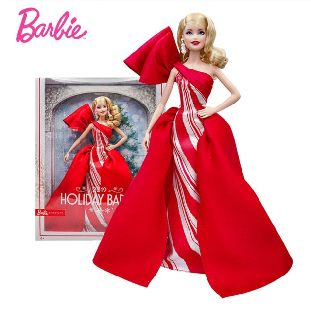 Original Barbie Dolls Barbie Collector 60th Anniversary Celebration Collection Edition Birthday Wishes Dolls Girls Birthday Gift