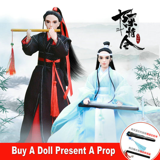 30CM The Untamed Dolls Lan WangJi/Wei WuXian Boy BJD