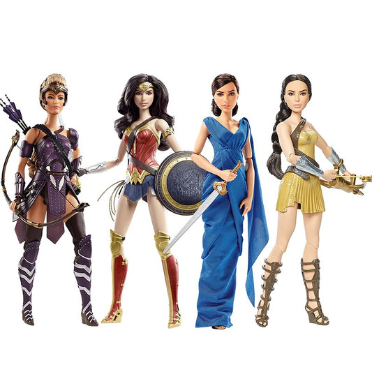 Barbie Wonder Woman Diana Prince and other original Action Figure collection dolls