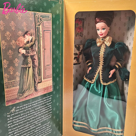 Original 1996 Barbie Doll Special Edition Victorian Dress Yuletide Romance Vintage Doll for Girls Middle Ages Limited Collection