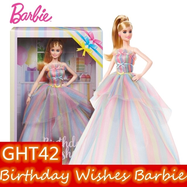 Original Barbie Signature Dolls Anniversary Classic Toys Limited Collection Fashion Dolls for Kids Girl Birthday Gift GHT54