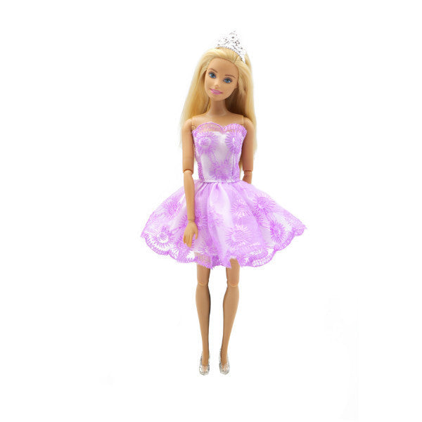 Princess Dress for Barbie Blyth 1/6 MH CD FR SD Kurhn BJD Doll Clothes Accessories