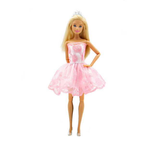 Princess Dress for Barbie Blyth 1/6 MH CD FR SD Kurhn BJD Doll Clothes Accessories