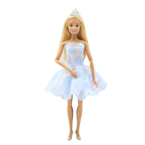 Princess Dress for Barbie Blyth 1/6 MH CD FR SD Kurhn BJD Doll Clothes Accessories
