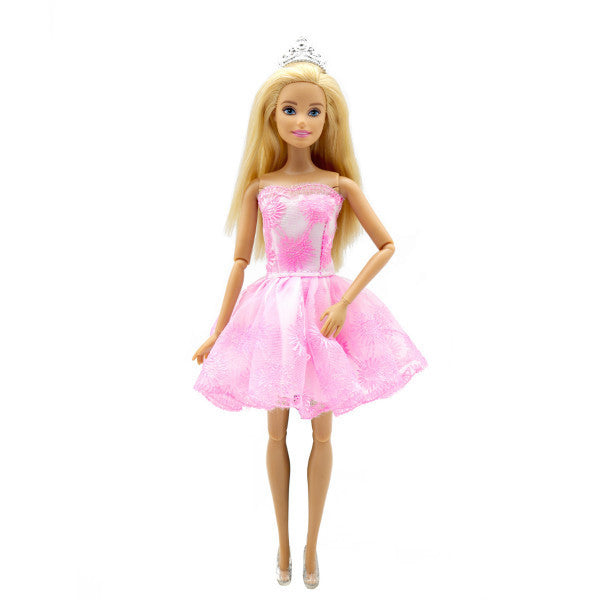 Princess Dress for Barbie Blyth 1/6 MH CD FR SD Kurhn BJD Doll Clothes Accessories
