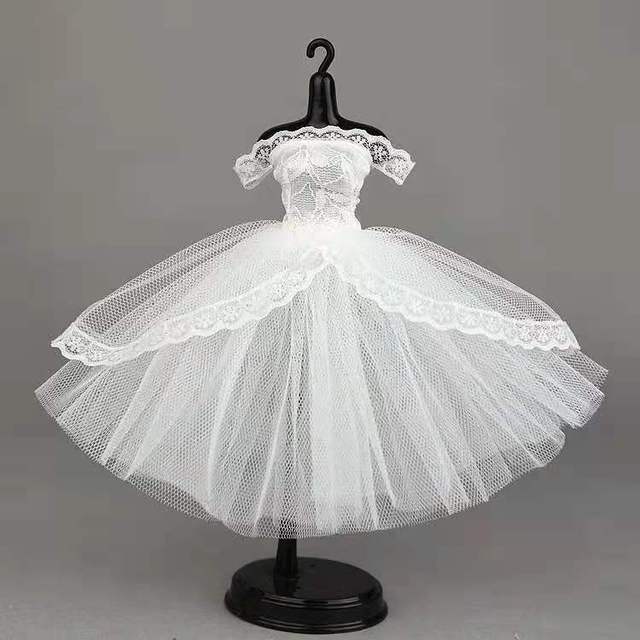 1:6 Fashion Lace Doll Dress for Blythe Clothes Outfits Princess Tutu Dresses Party Gown Vestidoes for Blyth 1/6 BJD Accessories