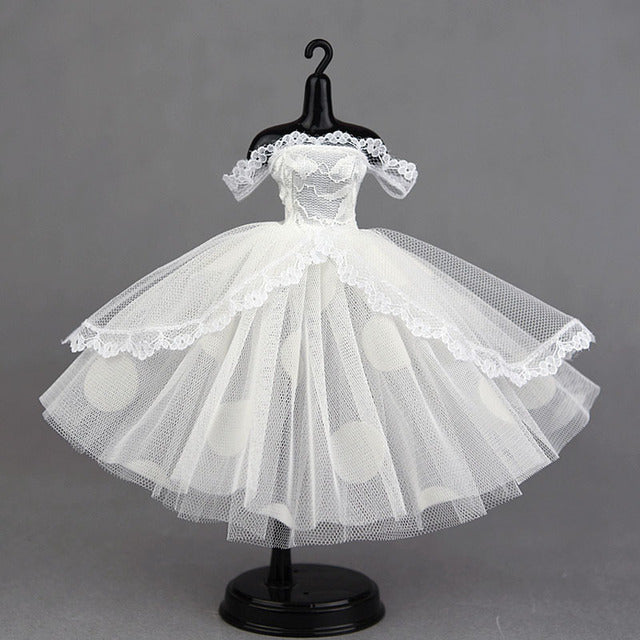 1:6 Fashion Lace Doll Dress for Blythe Clothes Outfits Princess Tutu Dresses Party Gown Vestidoes for Blyth 1/6 BJD Accessories