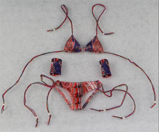 1/6 Scale Underwear Sexy Bikini Swimsuit Clothing Set for Cy Girls Hot- Toys Kumik P-hicen TTL BBI Female Figure
