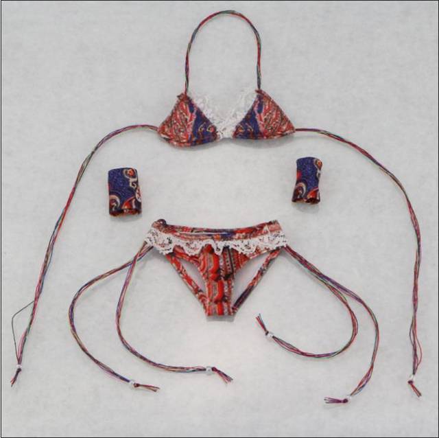 1/6 Scale Underwear Sexy Bikini Swimsuit Clothing Set for Cy Girls Hot- Toys Kumik P-hicen TTL BBI Female Figure