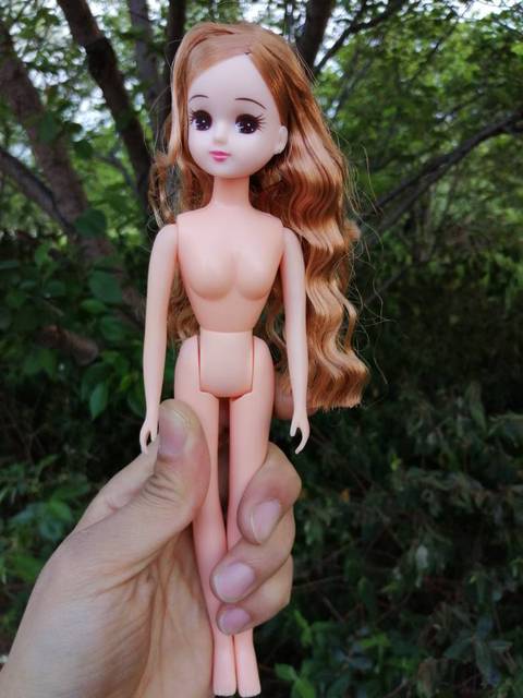 new brand DIY Body With head Movable colourful Nude licca toys Naked Doll accessories Body For girl Doll House Children Gifts