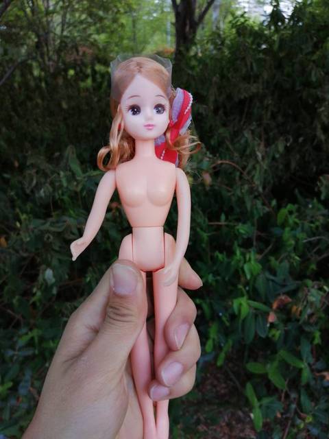 new brand DIY Body With head Movable colourful Nude licca toys Naked Doll accessories Body For girl Doll House Children Gifts