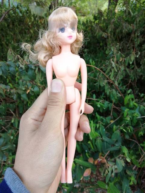 new brand DIY Body With head Movable colourful Nude licca toys Naked Doll accessories Body For girl Doll House Children Gifts