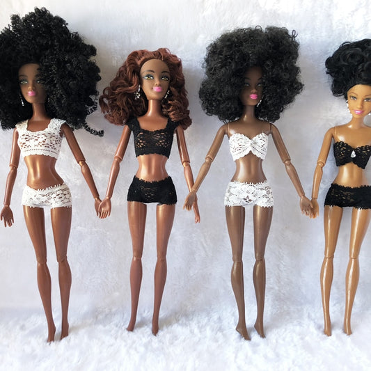 BJD 1/6 Nude Doll with Head Hair and Cloth  11 Joint 12 Joint   Doll 29cm 1/6 Doll for Girl Gift Doll Accessories